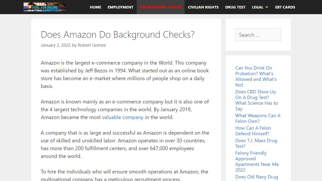Does Amazon Do Background Checks in 2022? What We Know